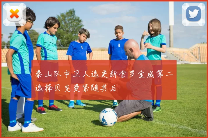 泰山队中卫人选更新索罗金成第二选择贝克曼紧随其后
